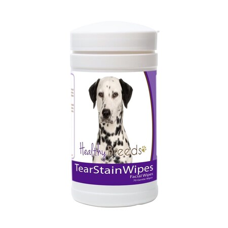 Healthy Breeds Dalmatian Tear Stain Wipes 840235152576